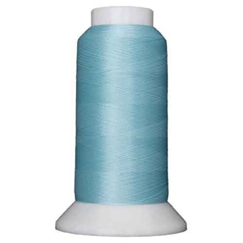 Superior Threads Bottom Line 2-Ply 60-Weight Polyester Embroidery Quilting Sewing Thread - 3,000 Yard Cone (#633 Light Turquoise) - Image 4