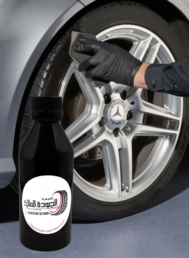 JAWDA 3 PCS Premium Tire Polish Liquid(100ml) Shine Coating for Car Bike Truck Tires, Long Lasting Gloss Finish, Rubber Tire Dressing Restorer, Instant Wet Look Protection, Easy Apply Formula, 3 x 100ml Bottles . - Image 5