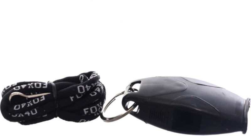 MINSA Fox 40 Sharks Whistle M256 Black for Sports and Coaching