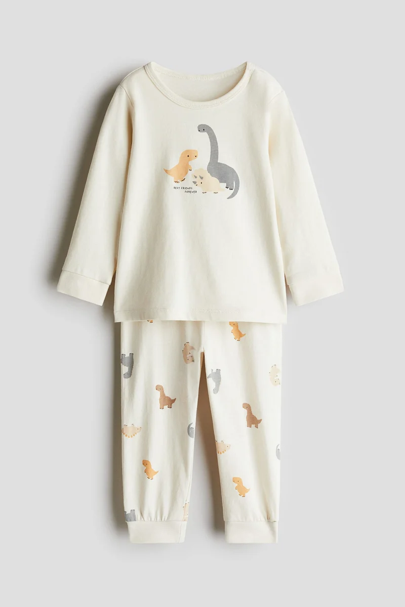 اتش اند ام Printed cotton pyjamas