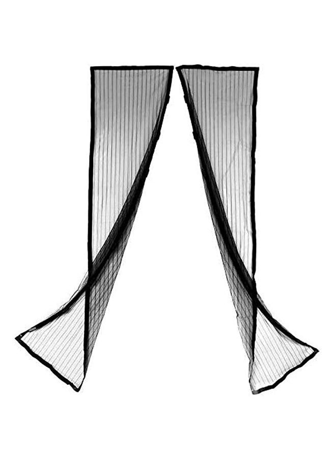 Generic - ستائر حاجزة مغناطيسية باللون الأسود - Image 1