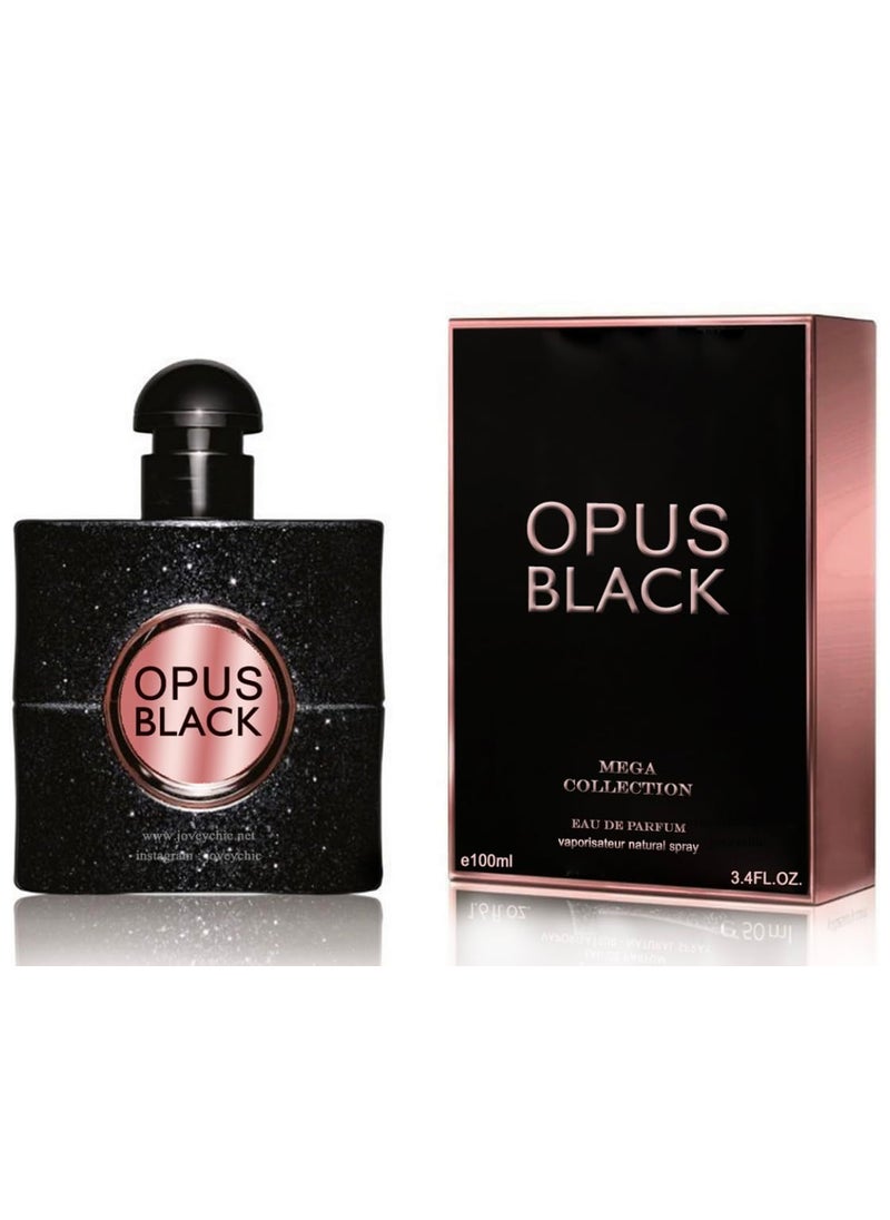 Ard Al Zaafaran Ard al Zaafaran Mega Collection Opus Black Eau De Parfum Spray, 3.4 Ounce (Unisex) 