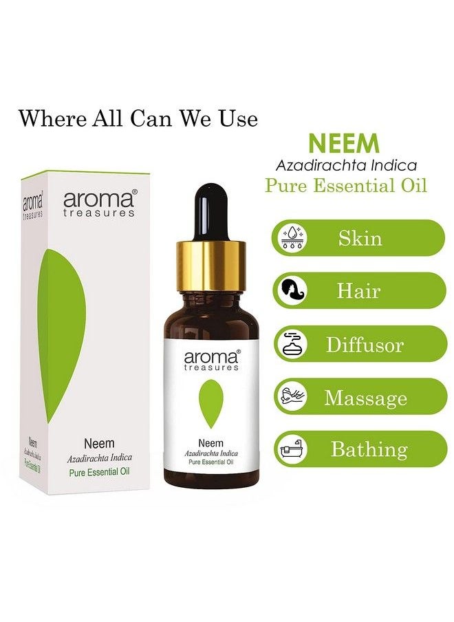 Aroma Treasures Pure Neem Oil For Hair And Skin Care 30Ml  - Image 4