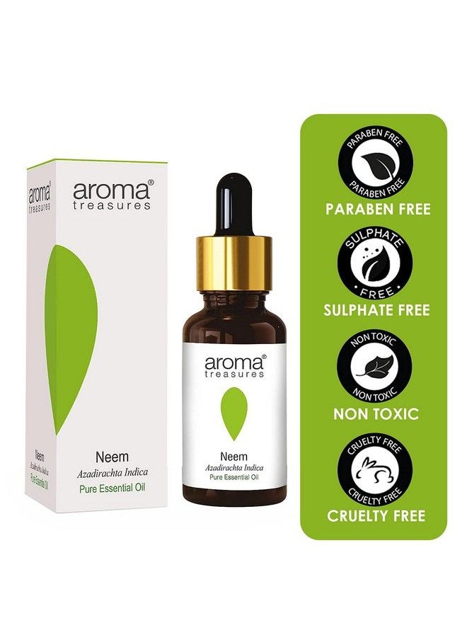 Aroma Treasures Pure Neem Oil For Hair And Skin Care 30Ml  - Image 3