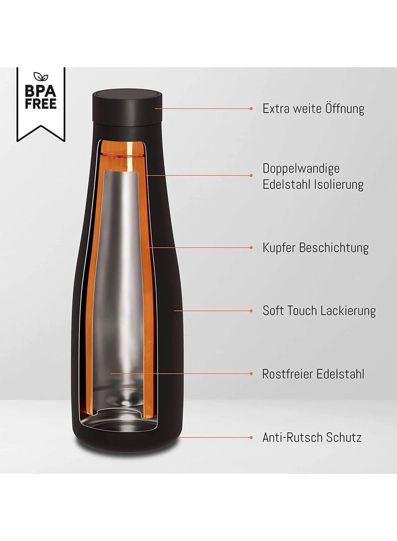 QSHOP QSHOP® Portable Thermal Bottle – Perfect for Travel and Business Ultra Insulated Thermal Bottle to Keep Your Drink Fresh for Comfort Wherever You Are  - Image 4