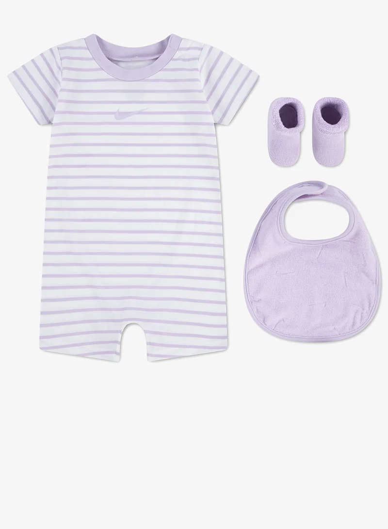 Nike Infant 3 Pack Terry Romper Set