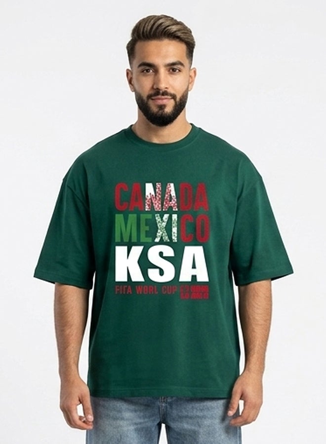 SIRKAR Oversized Printed T-Shirts - Image 1