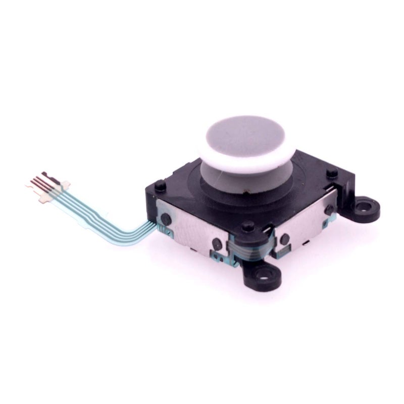 Deal4GO Joystick Button Rocker Analog ThumbStick Replacement for PS Vita 2000 PSV 2000 2001 PCH-2000 console (2013) - White - Image 1