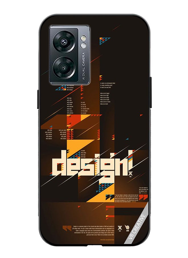 VR CREATIVE Protective Case Cover For Oppo A57 5G Design Multicolour  - Image 1