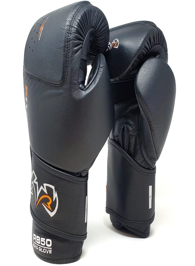 RIVAL Boxing RB50 Intelli-Shock Compact Bag Gloves, Hook and Loop Closure - Soft Inner Lining, Multi-Layered Foam Padding - Image 3