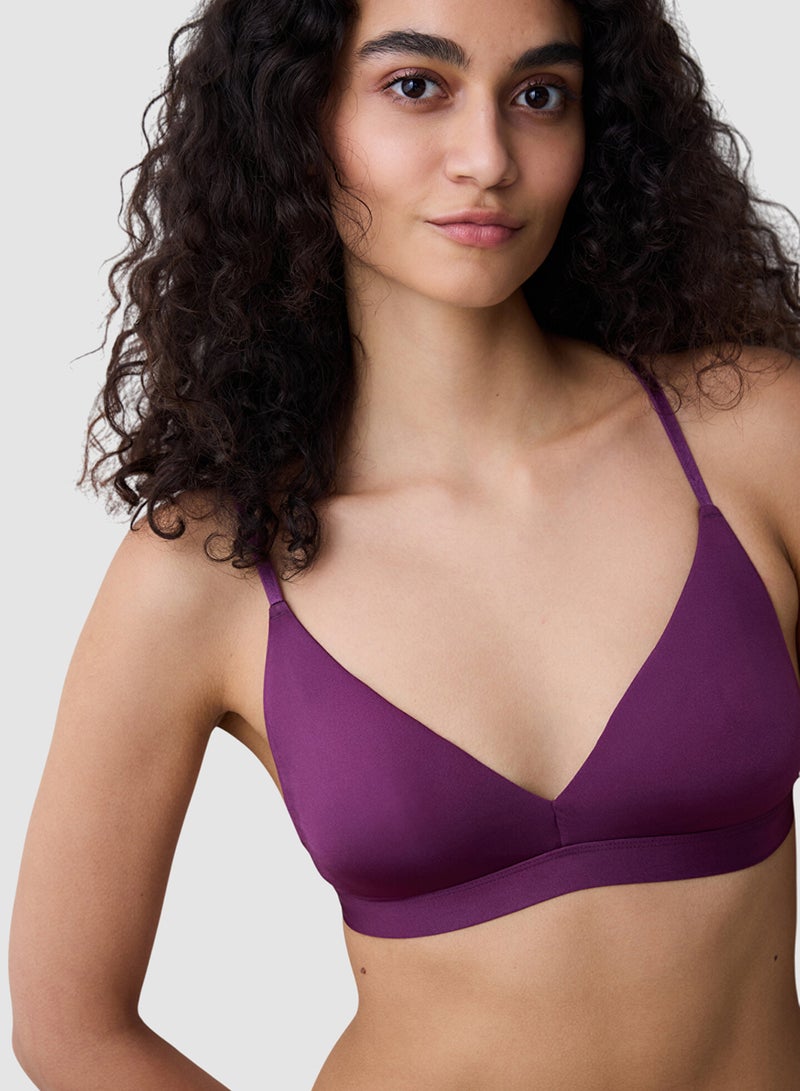 Penti Micro Triangle Sutyen Purple Bra - Image 2