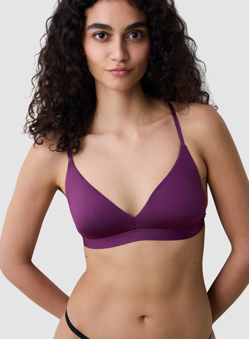 Penti Micro Triangle Sutyen Purple Bra