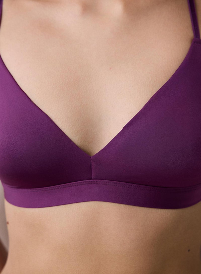 Penti Micro Triangle Purple Bra - Image 3