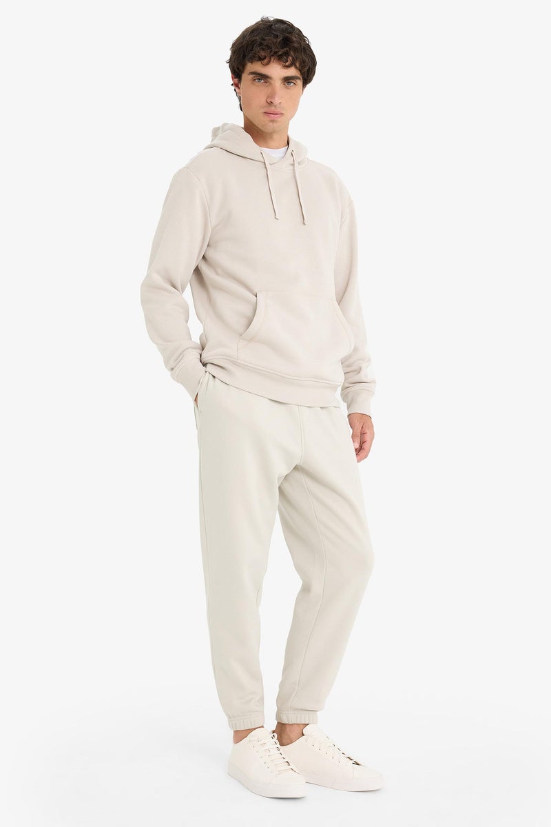 DeFacto Beige Man Regular Fit Sweatpants Casual - Image 1