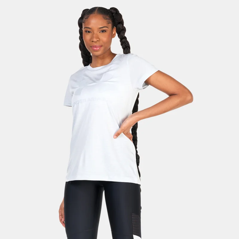 UNDER ARMOUR Women's UA Tech™ Twist Big Logo Gel T-Shirt