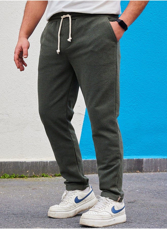 Khaki Regular/Normal Cut Pique Textured Fabric Double Leg Sweatpants TMNAW25EA00011 - pzsku/ZA1021935C214A3A7AF9AZ/45/_/1739718389/8f4a272c-8c1b-4ed8-9236-9857ef580973