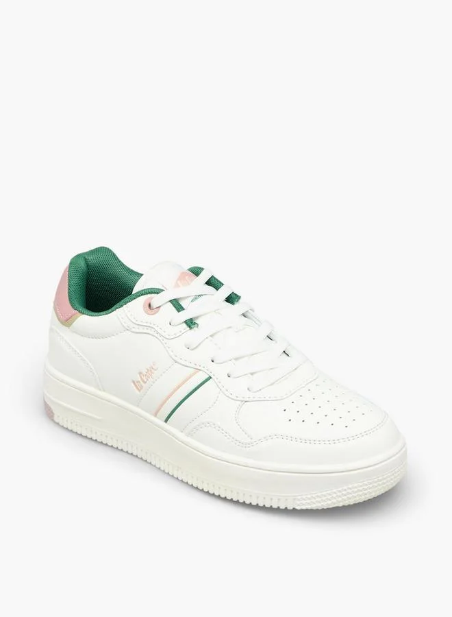 لي كوبر Women Panelled Lace-Up Ankle Sneakers
