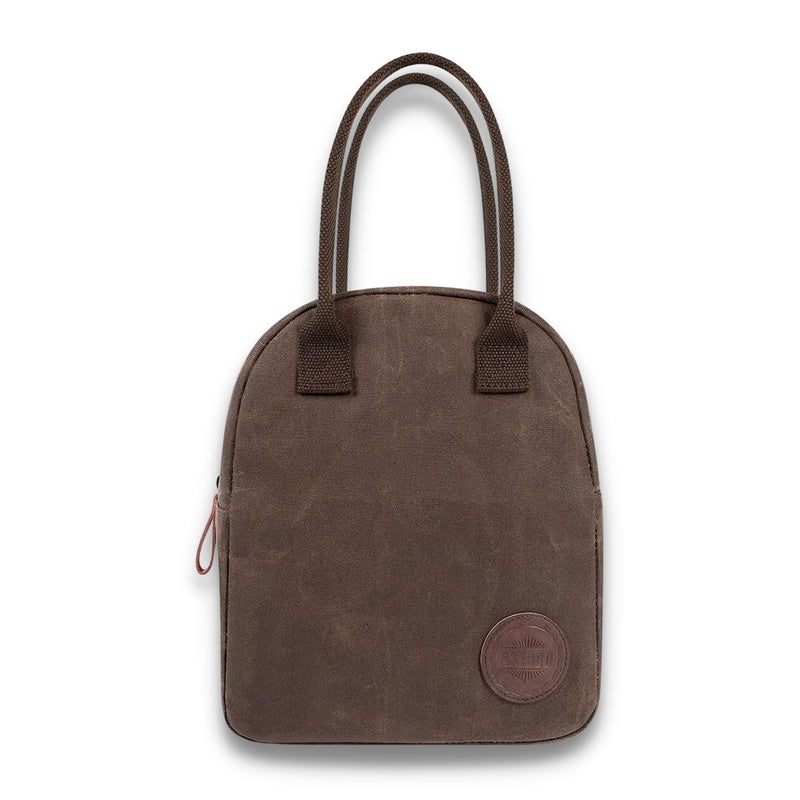 ASEBBO Insulated Lunch Bag for Women  Men Chocolate Brown