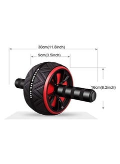 Generic Ab Wheel Roller with Knee Pad | Sturdy Wheel for Core Workouts in The Gym or at Home  - Image 2