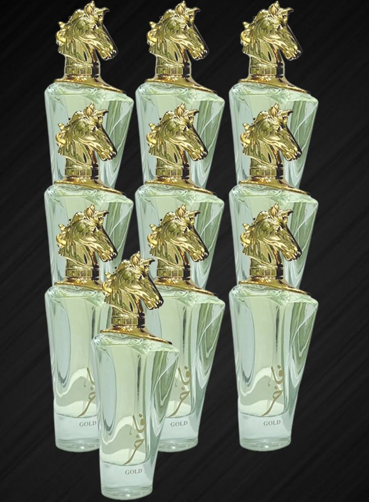 Gold 10 Pieces Fakher Gold Perfume 100ml EDP - Image 1