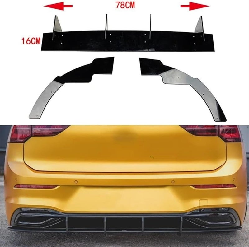 Vuzmode Rear Spoiler for VW Golf MK8 - Image 2