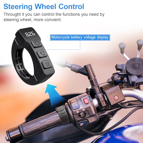 LBW Premium Motorcycle Dash Cam DVR: Wireless Motorcycle Carplay & Android Auto, Dual HD 1080P Cameras, 5.5" IP66 Waterproof Touch Screen, Remote Control, BT, Siri & Google Voice, Free 128G SD Card - Image 4