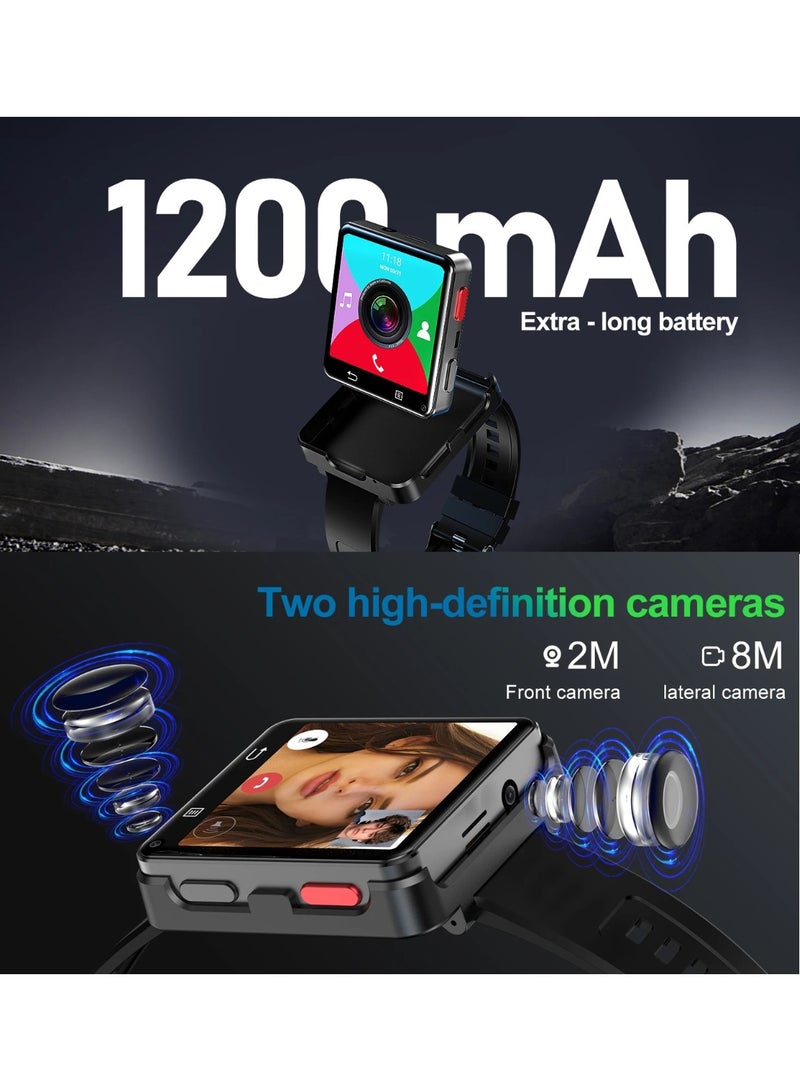 S998 4G Sim Card Android 11.0 Smart Watch WIFI 2.64 inch 128G Dual Camera 2MP+8MP MTK6761 GPS 1200mAh Smartwatch - Image 4