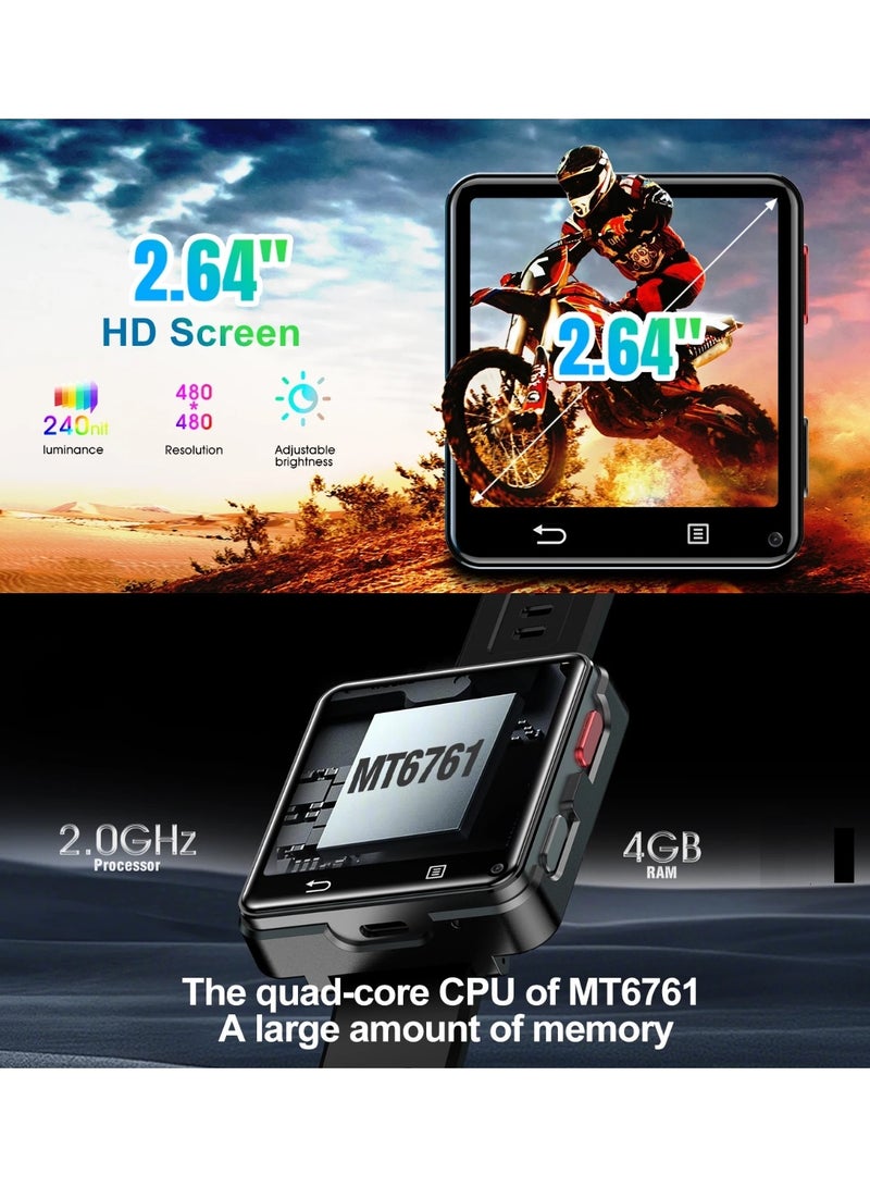 S998 4G Sim Card Android 11.0 Smart Watch WIFI 2.64 inch 128G Dual Camera 2MP+8MP MTK6761 GPS 1200mAh Smartwatch - Image 3