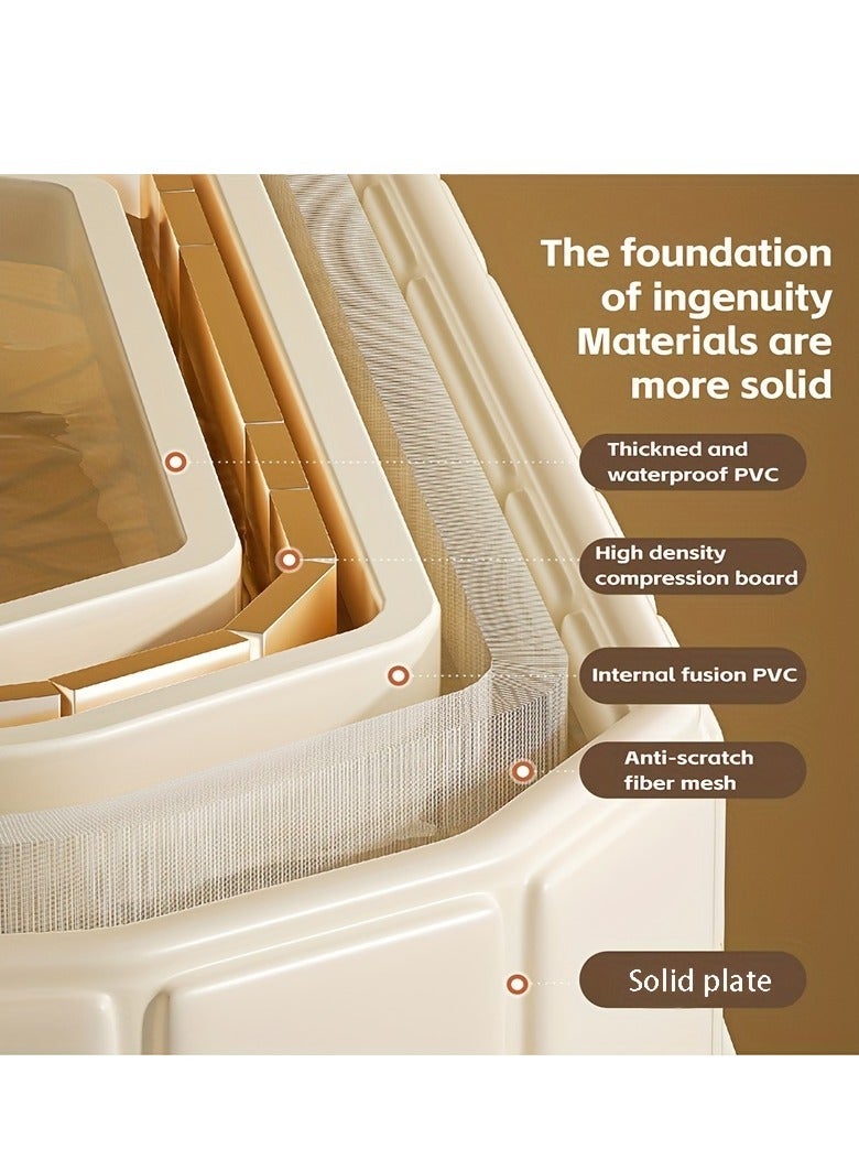 Foldable Bath Bucket Adult Free Installation Thickened Bath Bucket Thickened And Heightened Double Bath Bucket Foldable Bathtub - Image 4