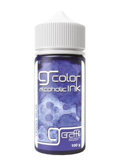 Graffiti Resin Graffiti Resin Alcoholic Ink Deep Blue Color 100g  - Image 1