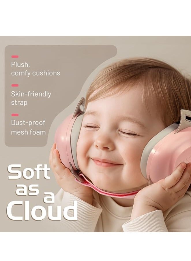 Faylor Baby Ear Muffs for Noise Protection, 25 dB Noise-Cancelling Headphones for Newborns, Infants & Toddlers (3–48 Months), Travel, Airplanes, Blue - Image 3