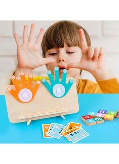 Finger Number Math Toy, Finger Counting Math Toys, Montessori Math Counting Toys for Toddlers, Number Blocks Toys for 36+ Months Girls Boys Gift, Montessori Toy for Toddler - pzsku/ZA102C31D93DC22093B4DZ/45/_/1739092427/591ac00c-c0be-4c17-9f1d-c79f99e830af