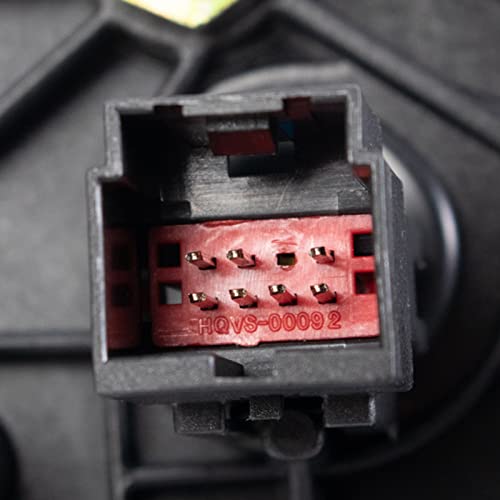 TRQ Passenger Side Heated Power Mirror Smooth Black with Puddle Light Compatible with 2013-2014 Ford Mustang FO1321453 - Image 2