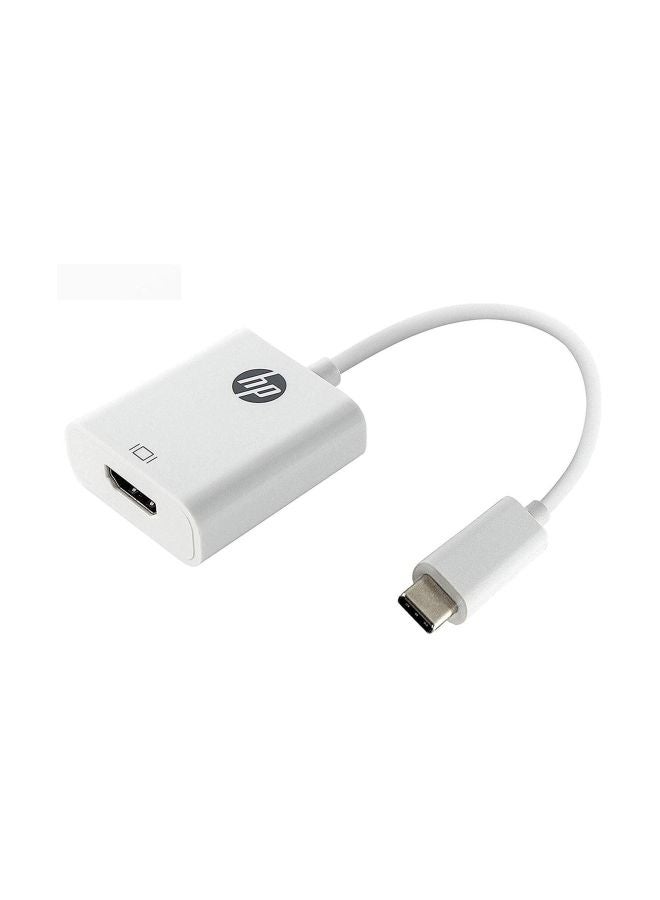 HP محول USB من النوع C إلى HDMI أبيض - Image 2