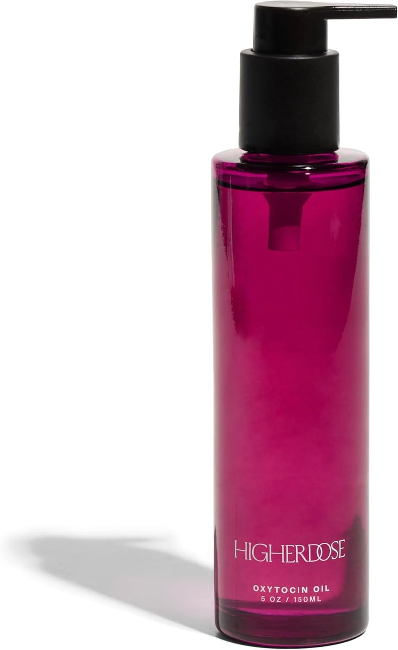 HigherDOSE Oxytocin Body Oil Nourishing Ayurvedic Body Care to Firm Tone Skin Lightweight FastAbsorbing Formula with Sea Buckthorn AntioxidantRich Passion Fruit Seed Extract 5 Fl Oz