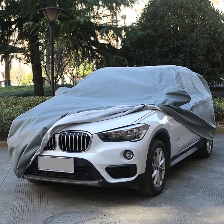 PROTEGO All Weather Protection Car Cover for Honda City 2017-2019 | Anti Dust, 100% Waterproof, Durable Cover - Triple Stitched Elastic Grip with Mirror Pocket |(Grey) - Image 2