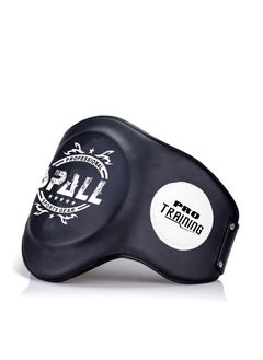 Spall Muay Thai Training Belly Pad Core Protection For Coaches In Boxing Muay Thai Kickboxing Synthetic Leather Maximum Durability Secure Fit Multi Sports Body Protector  - Image 2
