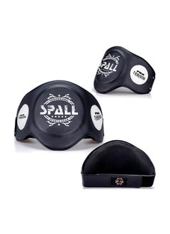 Spall Muay Thai Training Belly Pad Core Protection For Coaches In Boxing Muay Thai Kickboxing Synthetic Leather Maximum Durability Secure Fit Multi Sports Body Protector  - Image 4