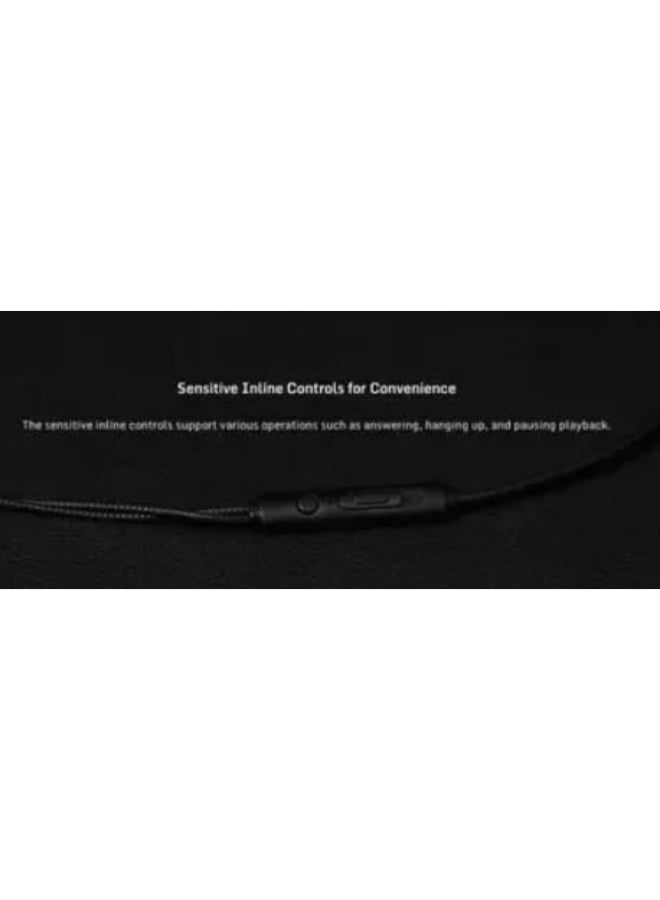 Nubia Red Magic Nubia RedMagic Gaming Earphones, With in Line Mic, Black with Green LED Accent, Wired - Image 5