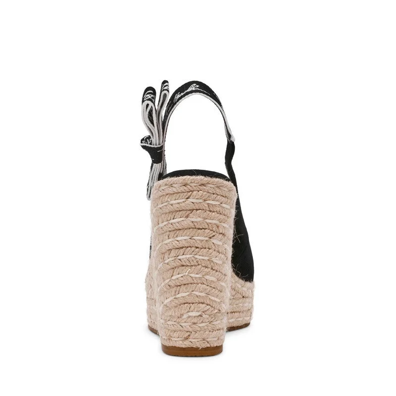 Steve Madden  Demmi Women Black Wedges for Women | Best Price UAE