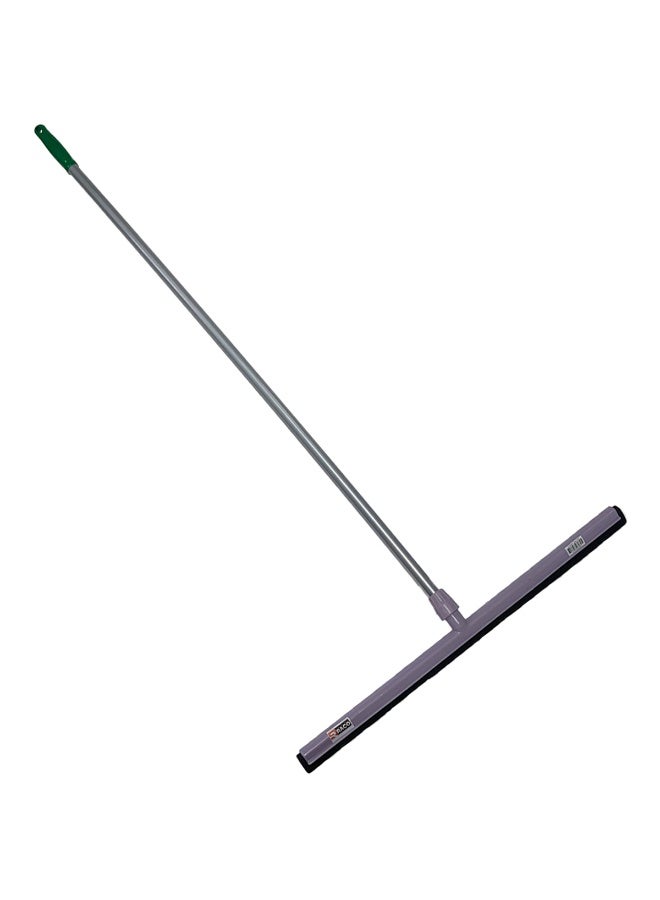 راكو ممسحة أرضيات كبيرة 75 سم بمقبض معدني، ممسحة أرضيات بلاستيكية متينة للاستخدام المنزلي والمطبخ والحمام والجراج والاستخدام التجاري - إزالة الماء والغبار صنع في تايوان - Image 1