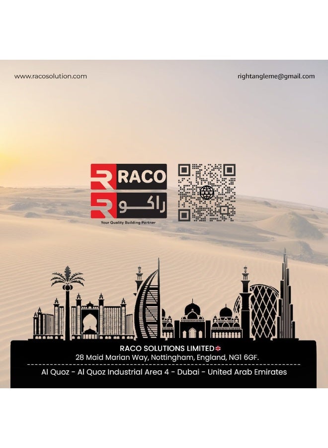 راكو ممسحة أرضيات كبيرة 75 سم بمقبض معدني، ممسحة أرضيات بلاستيكية متينة للاستخدام المنزلي والمطبخ والحمام والجراج والاستخدام التجاري - إزالة الماء والغبار صنع في تايوان - Image 5