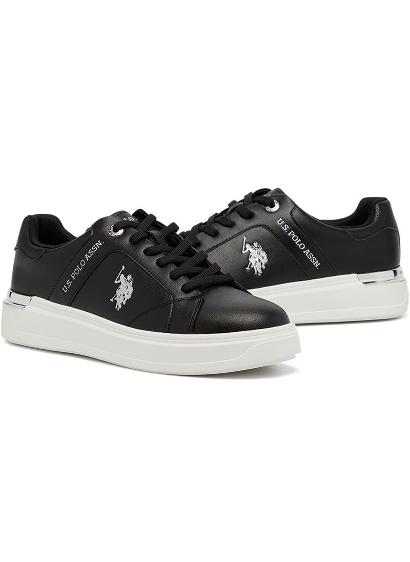U.S. Polo Assn. - Women's Black Low-Top Exclusive Lightweight Sneakers – Unmatched Comfort, All-Day Wear, Confidence in Every Step - Image 1