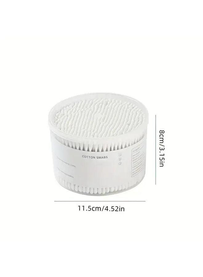 80 قطعة مسحات قطنية يمكن التخلص منها ذات أطراف مستديرة متعددة الأغراض مع صندوق تخزين - Image 5