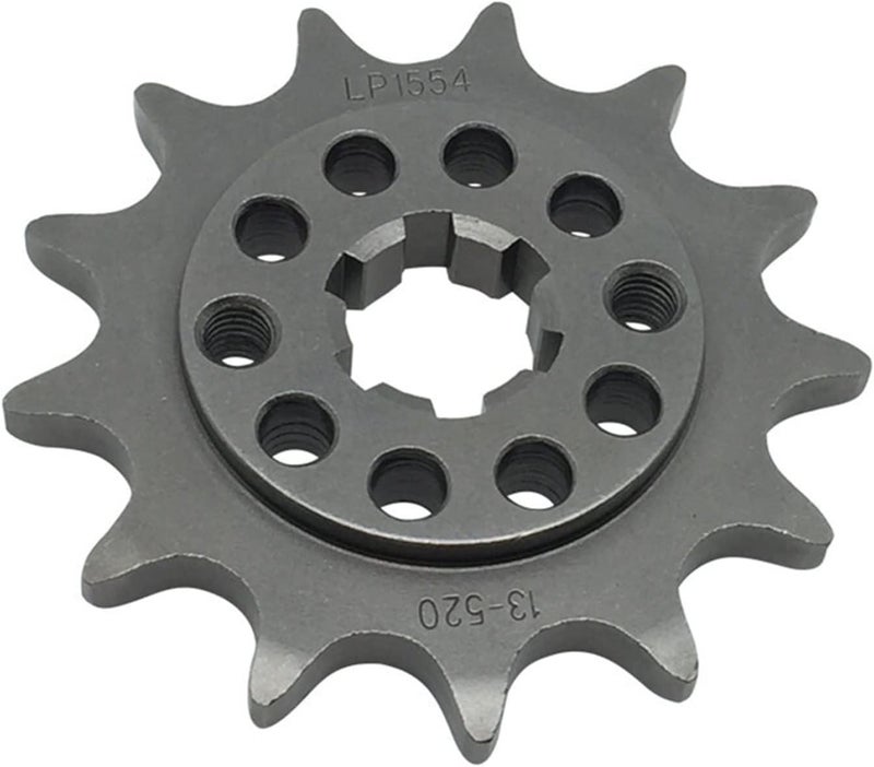 QASULER 520 13T Motorcycle Front Sprocket Pinion - Image 1
