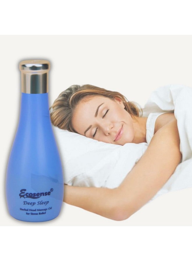 Ecosense Deep Sleep Oil For Stress, Better Sleep, Anxiety, Tension, Relax Mind, Workout Recovery, Pain Relief With Lavender, Chamomile For Men & Women 75 Ml - Image 1