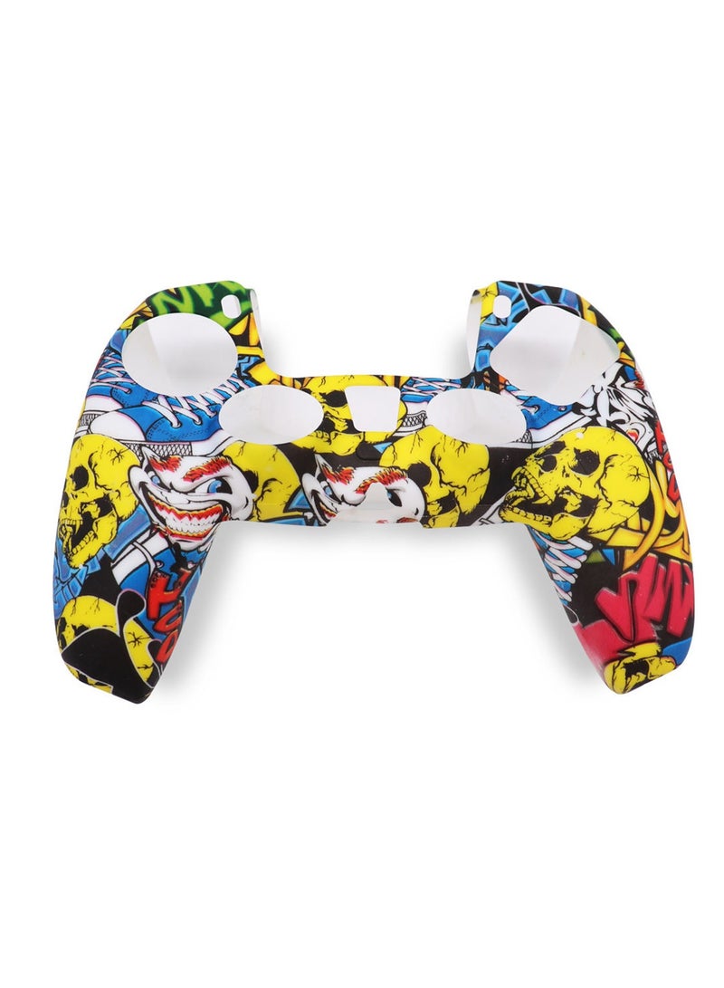 Silicone Shell Accessories For Sony 5 PS5 Wireless Controller Handles With  Ergonomic Soft Ultra-Thin Silicone Protective Cover Gamepad Casefor Playstation 5 DualSense Wireless Controller - Image 1