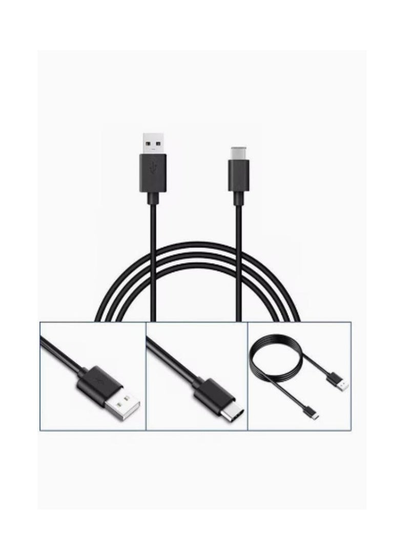 General Fast Charging Travel Adapter With Type-C Cable Black  - Image 2