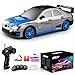 Desdoni Remote Control Car RC Drift Car 24GHz 124 Scale 4WD 15KMH High Speed Model Vehicle with LED Lights Drifting Tire Racing Sport Toy Car for Adults Boys Girls Kids Gift 2Pcs Rechargeable Batteries - Image 4