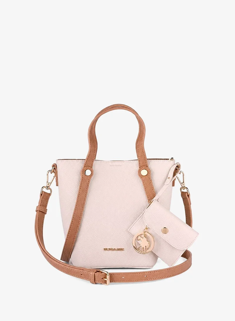 U.S. Polo Assn. Women's Shoulder Bag, Ladies Large Capacity Hobo Bag, Handbag Tote Bags Clutch Bag, Women's Leather Hobo Bag, Women's Tote Bag, Women's Shoulder Bag, Women's Hand Bag, Women's Travel Bag, for Office Sling Bag Side Bag and Girls College Students